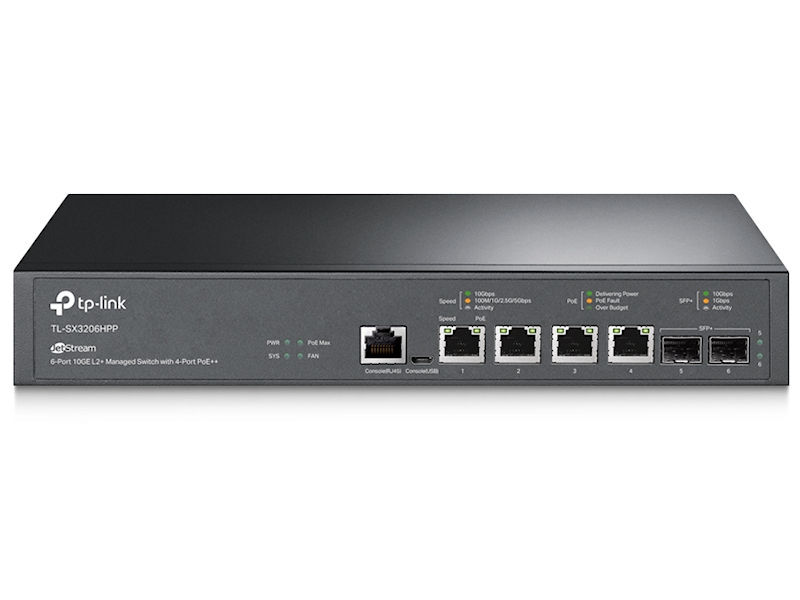 TP-LINK JetStream 4 Port PoE++ Switch