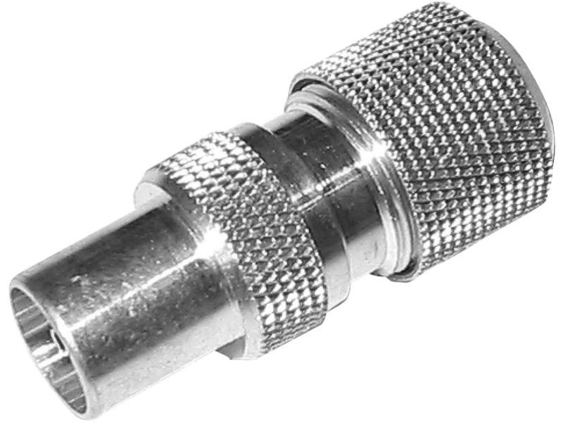 (100) ANTIFERENCE Coax Plug Male Aluminium
