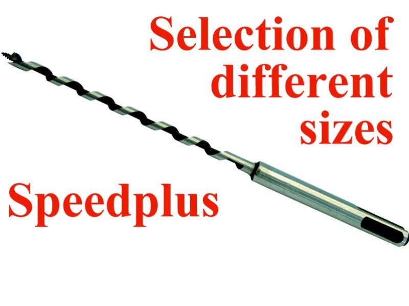 6mm x 205mm SDS+ Wood Auger Bit