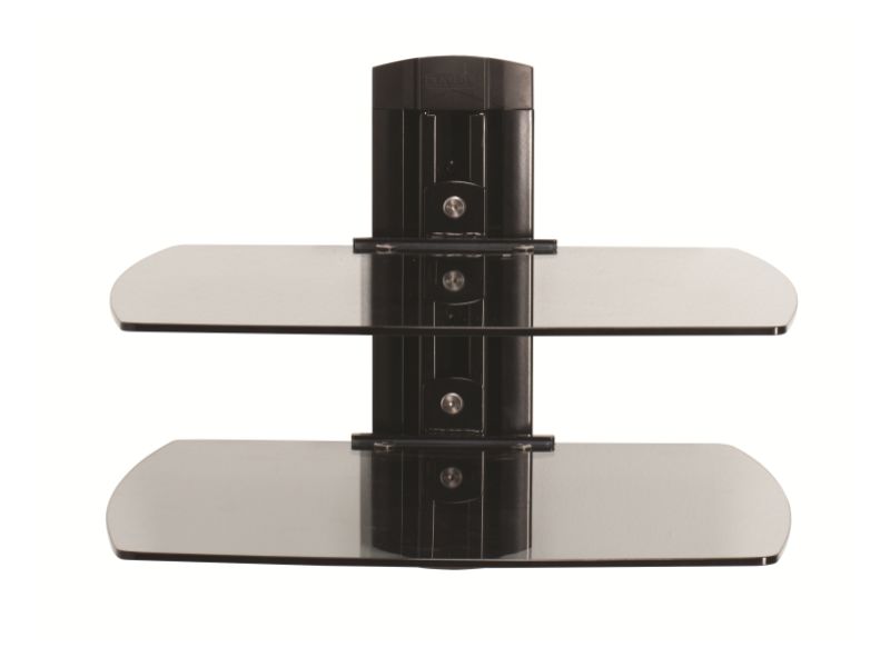 SANUS Dual Glass AV Shelf (Stackable)
