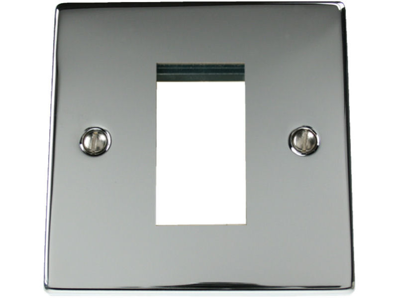 CLICK DECO Outlet Polished Chrome 1 Module