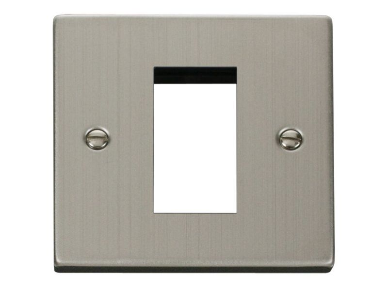 CLICK DECO Outlet Stainless Steel 1 Module