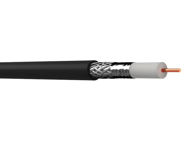 100m WEBRO WCF100 Black PVC