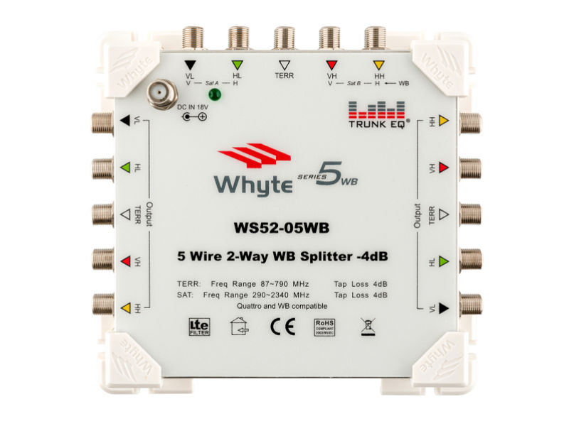 WHYTE Series 5 Wideband 2 Way Splitter WB